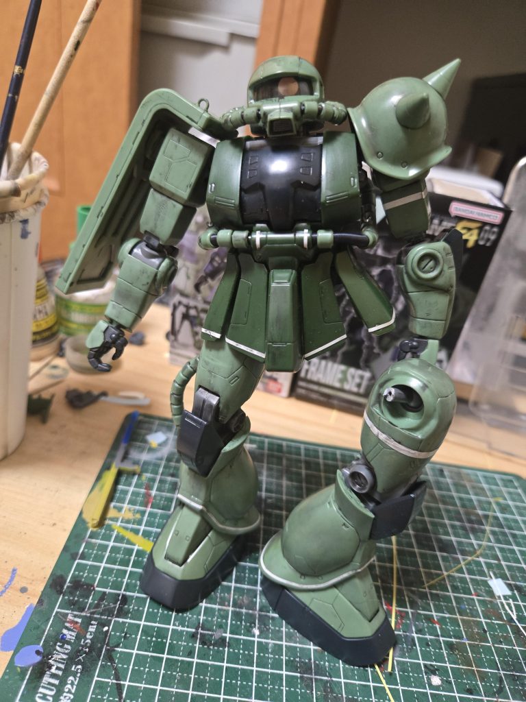 各部手直ししようと思ってパーツばらそうと思ってたら…バキッ…orz