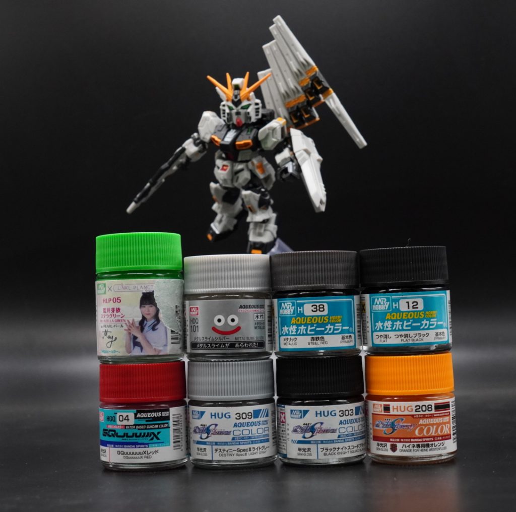 使用した塗料です。