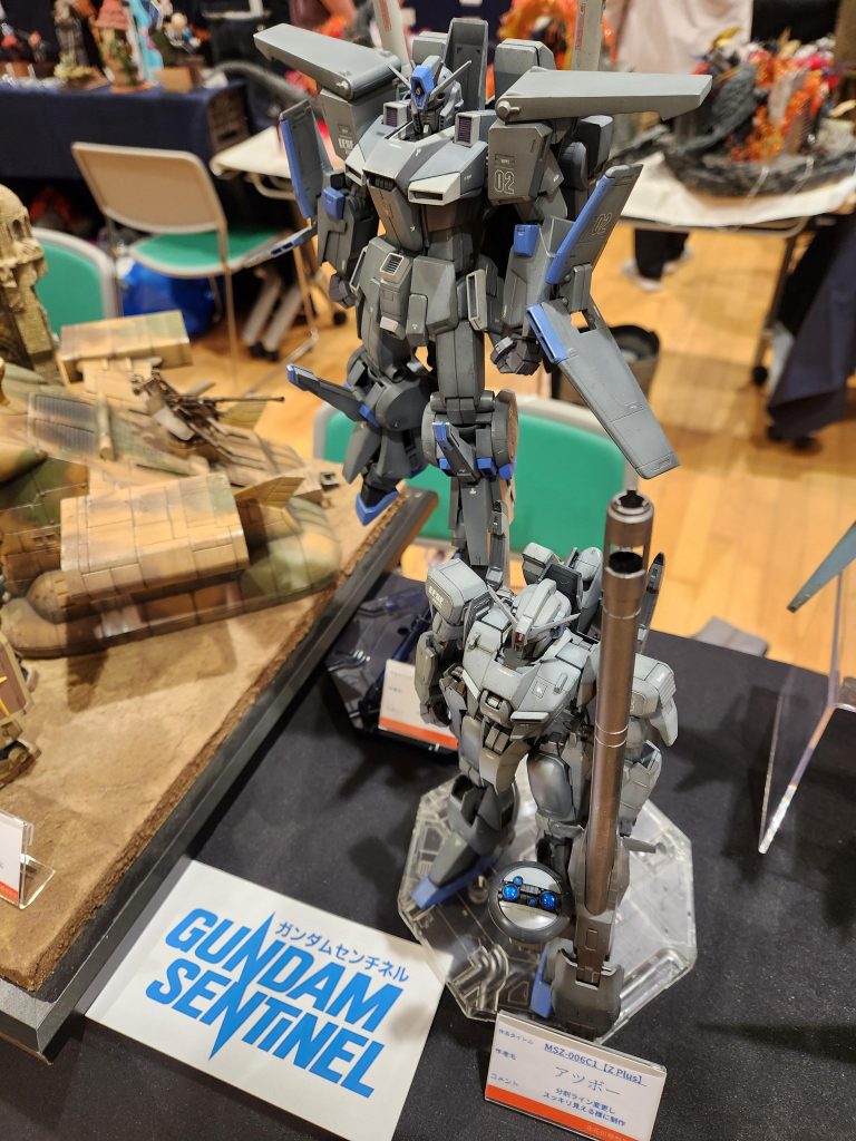 ～展示会当日記念の２機並び風景～