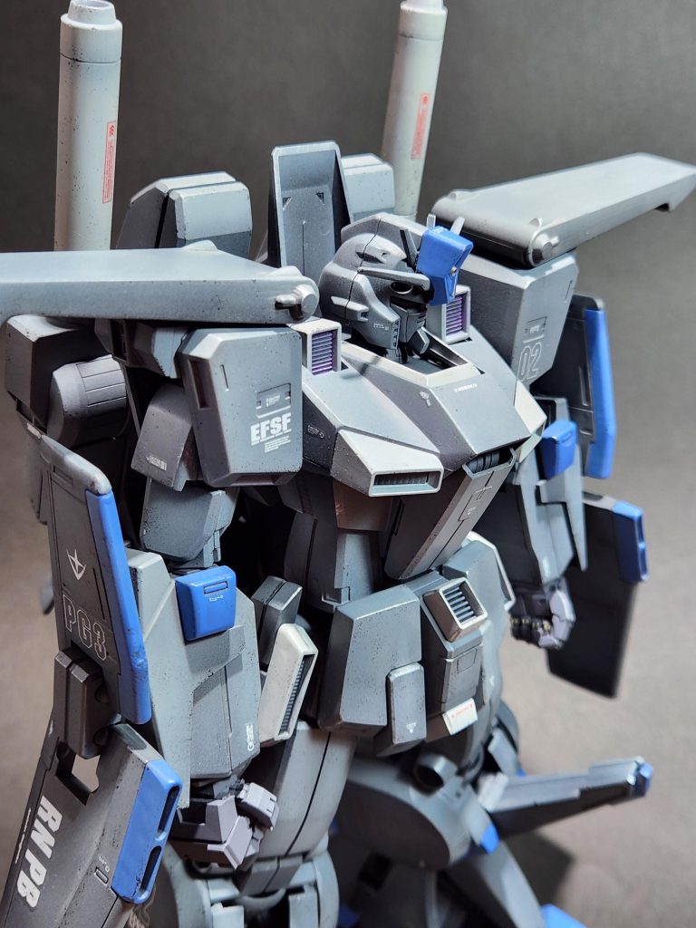 慌ただしく焦って作業する事は、駄目な事だと改めて感じ、スケジュール設定が出来ていないと痛感しました。今回もキットの格好良さに助けられました。ZZって重MS感あって良いですね。