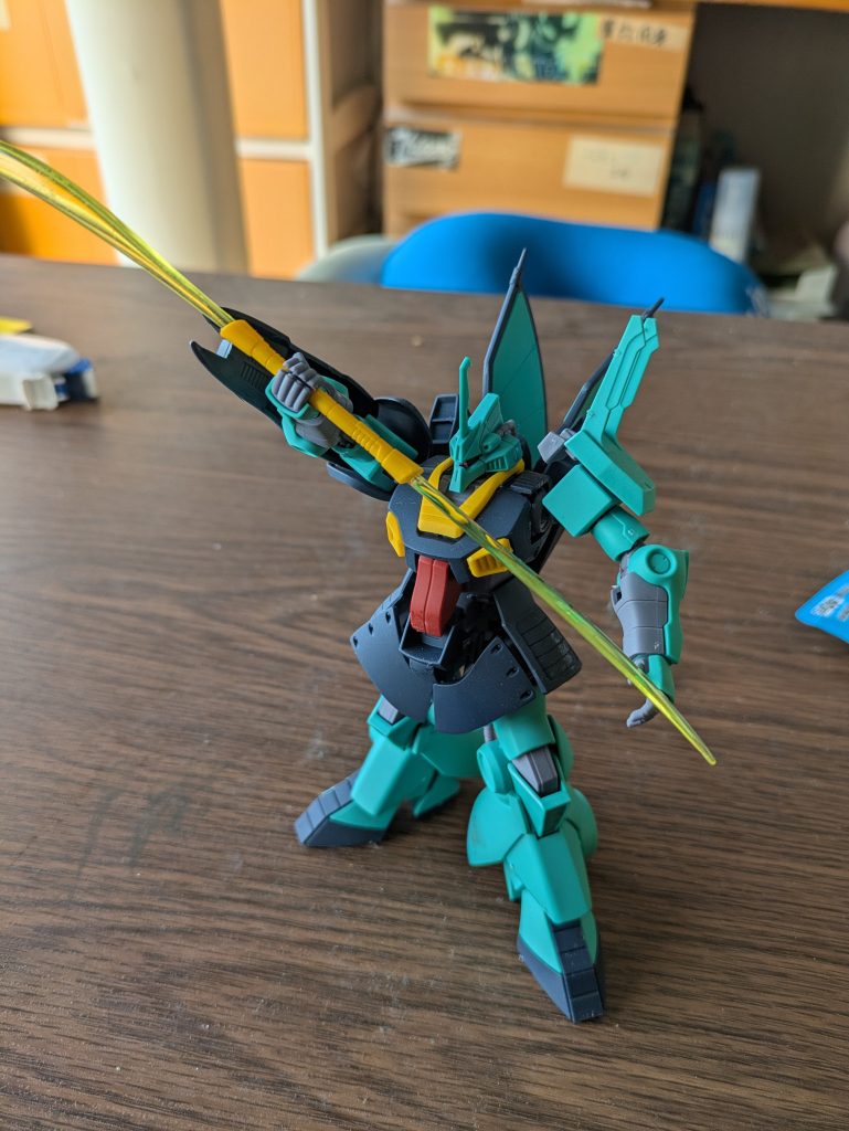 素組みでつや消しトップコートだけ吹きかけただけのなんちゃって仕様。ウォッシングする前に、一枚。