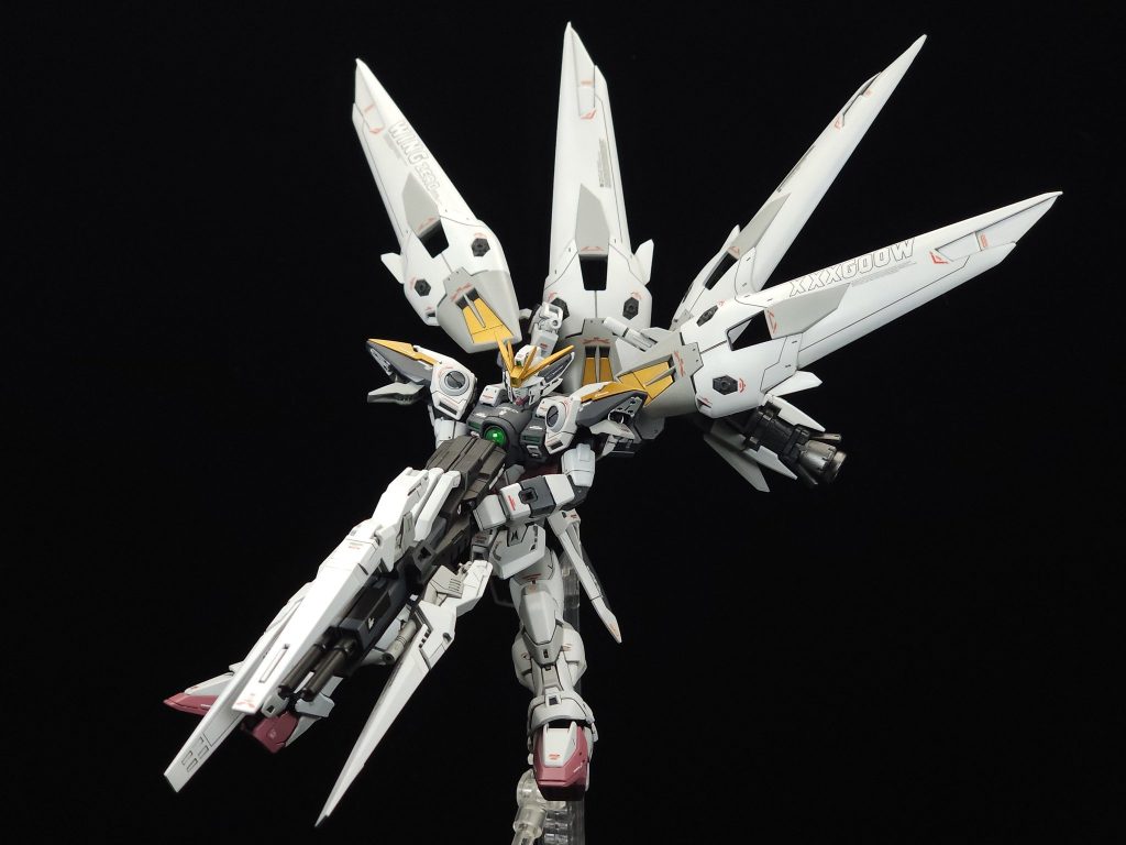 ウイングバインダーの迫力や可動など、とても優秀なキットでした︎︎👍ドライツバークもマッチしてると思います✨