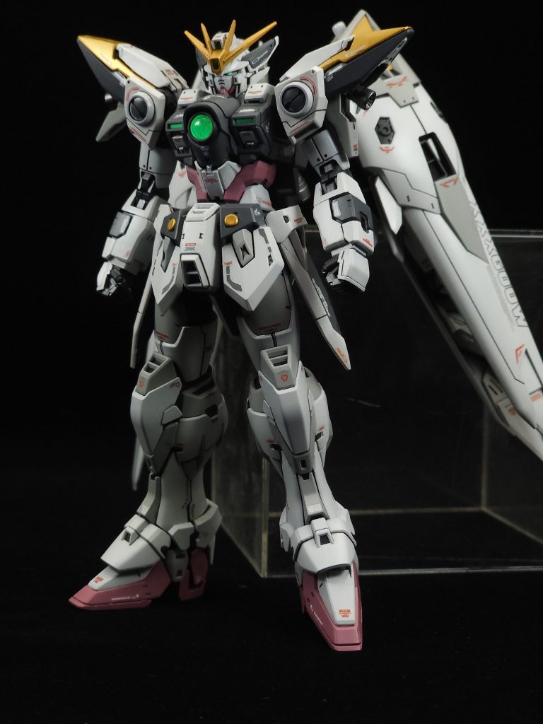 ウイングガンダムゼロ素体1周プロポーションも抜群です🎵