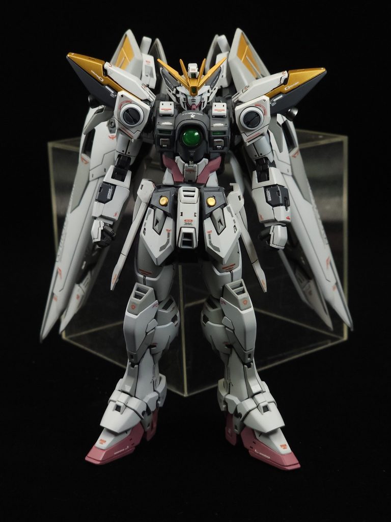 RGウイングガンダムゼロ スノーホワイトカラー–9枚目/制作者：ル・クルーゼ