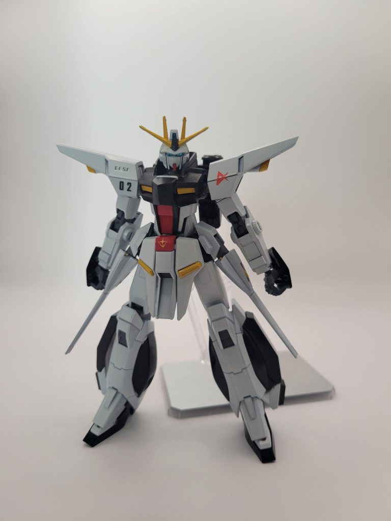 レイ・ザ・バレルとアムロ・レイのレイ繋がりでレジェンドをニューガンカラーにしてみましたが意外とイイ感じに😙