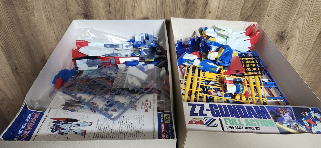 作品名：目標<p>私の悪い癖ですが改造途中で中断する… まだそれなら良いのですが、それとは別で技術不足で中断する… ガンスタ民の皆様なら分かると思うのですが、旧1/100 ZガンダムとZZガンダムです。 どちらも仮 [&hellip;]</p>
