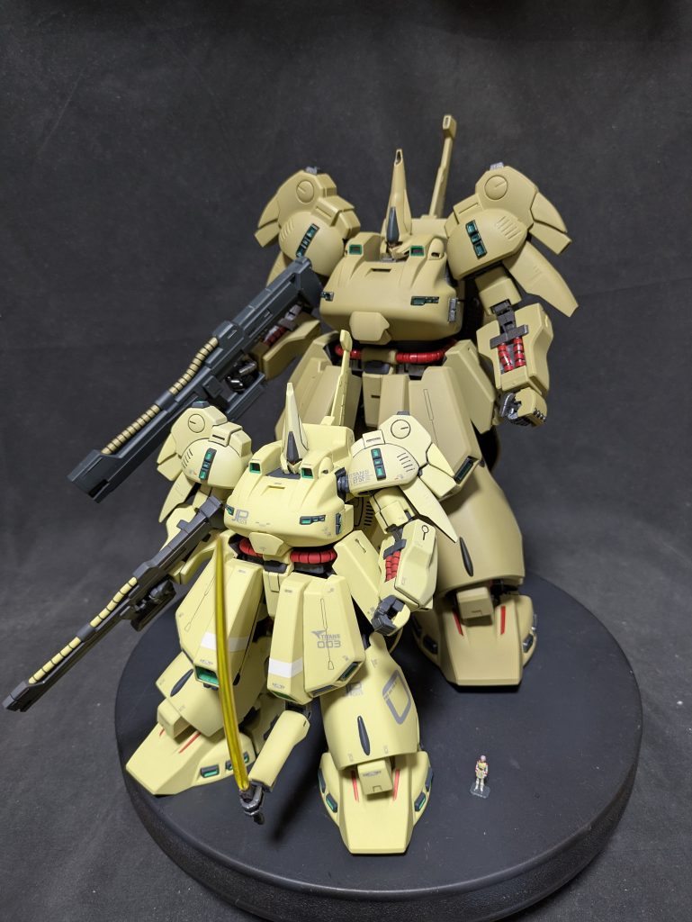 HGUCジ.Oとツーショット