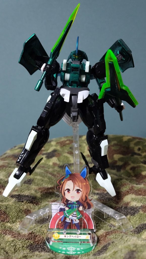 ということで今回は【ウマ娘✕ガンダム】Part10キングヘイロー専用ダリルバルデJRAのCMの「10度の敗北を越えて」に合わせてウマ娘✕ガンダムPart11にすればよかったかなと作ってから思いましたあとシーズン２仕様のダリルバルデにしたかったんですが拡張パーツは手に入れ損ないました⋯