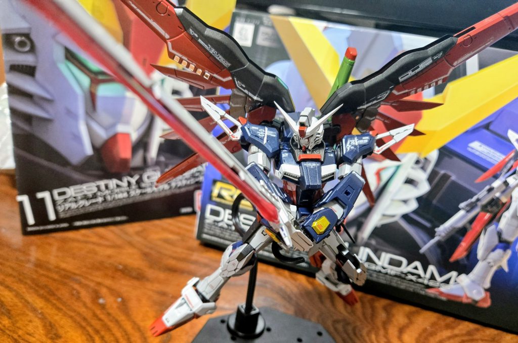 RG デスティニーガンダム–5枚目/制作者：ho61