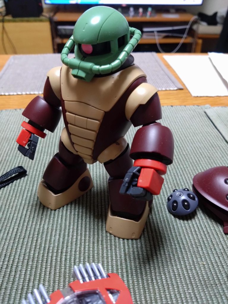 ゾゴックの手首とアッガイ手先がピッタリ入る事を発見！しっくりきた瞬間！