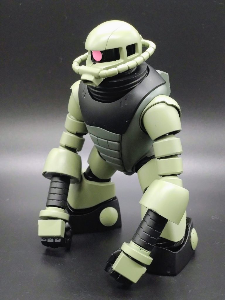 ハイゴッグ並みに腕を伸ばしたら不思議としっくりくる感じに✨