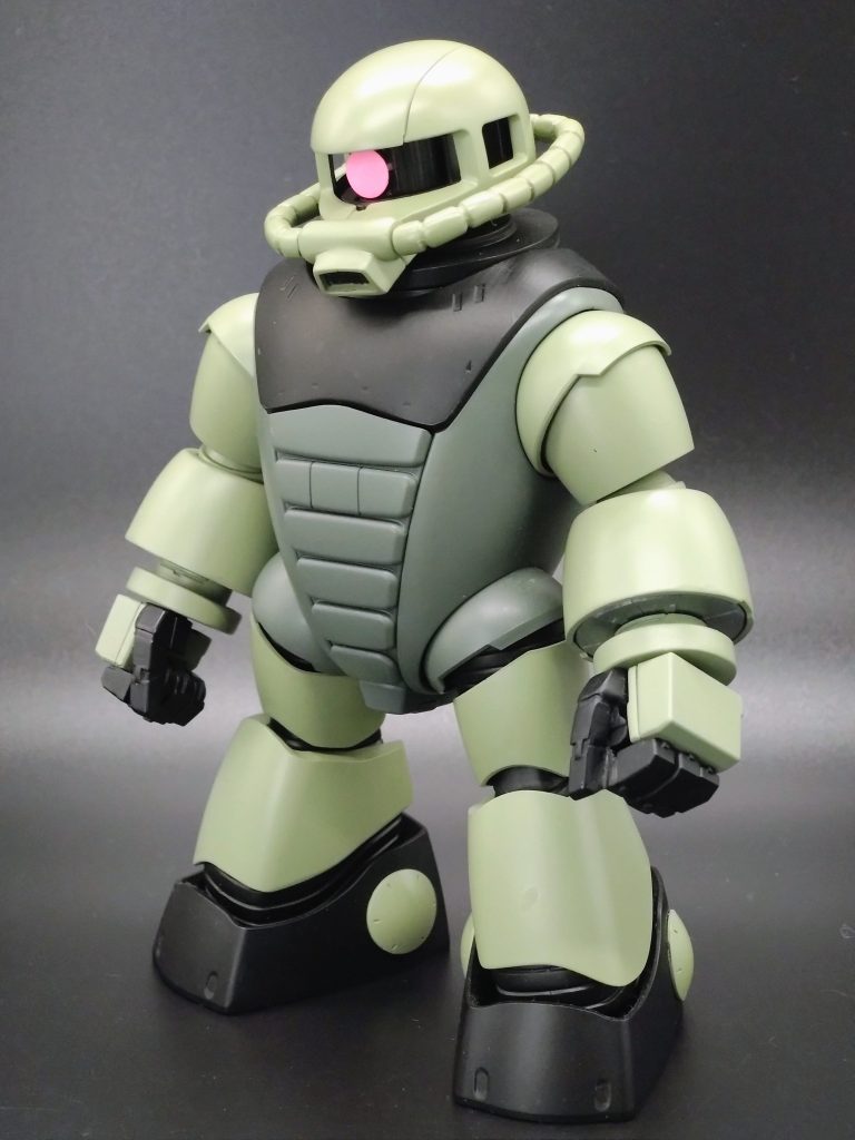 当初の予定ではこれが完成形でしたが腕伸ばして遊んでたらそっちがデフォに見えてきたので(；´∀｀)これはこれで愛嬌あるんで好きです。