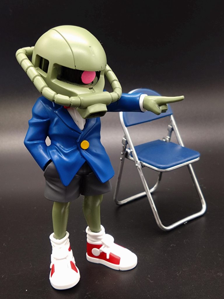 ザクヘッドにて。違和感ありませんね♪