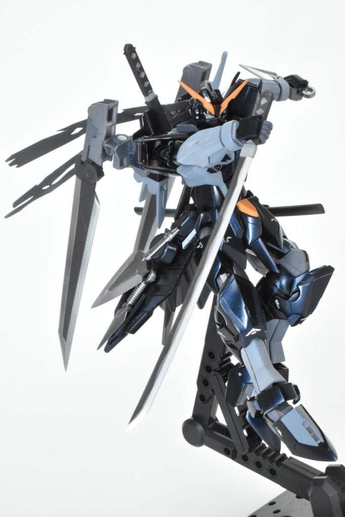 忍者風ガンプラはずっと作りたかったので、やりたいことはしっかり詰め込めて満足です!