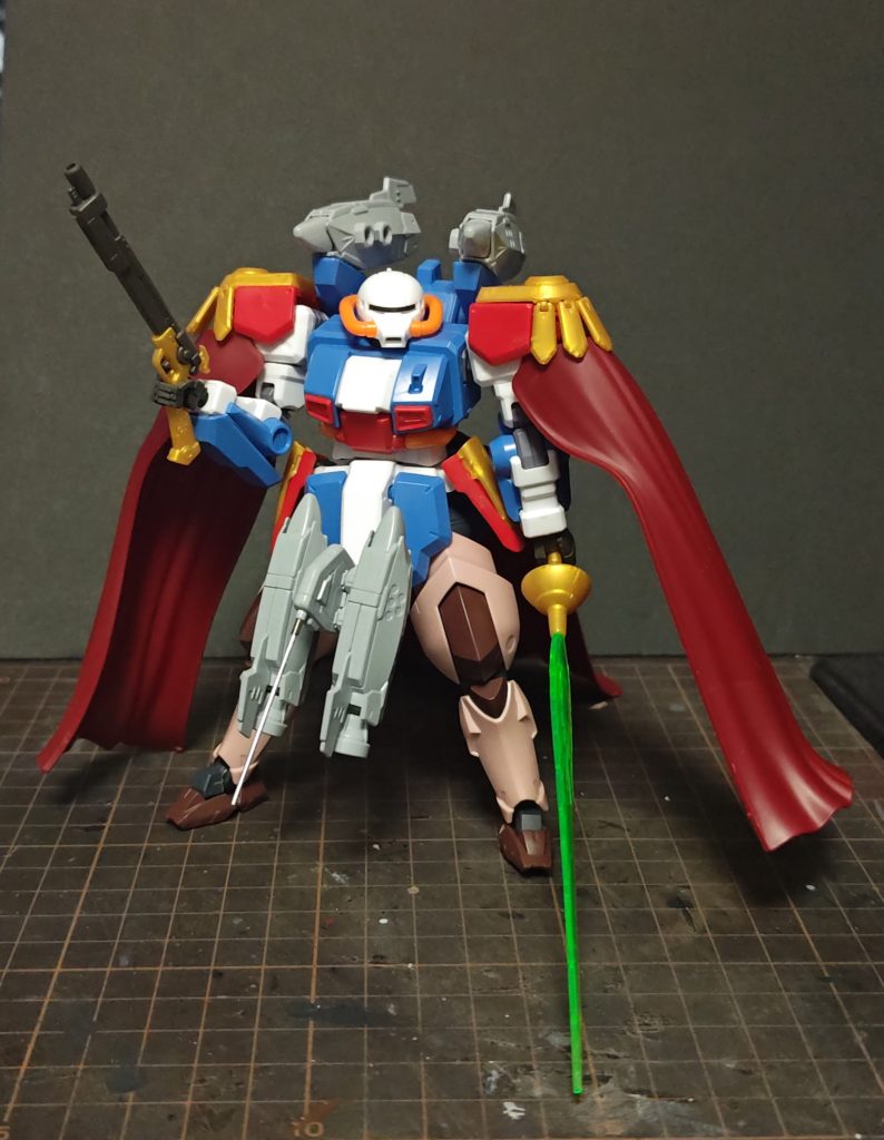 ……やっぱり、ガンダムの方が見栄えはイイかもなぁ(笑)