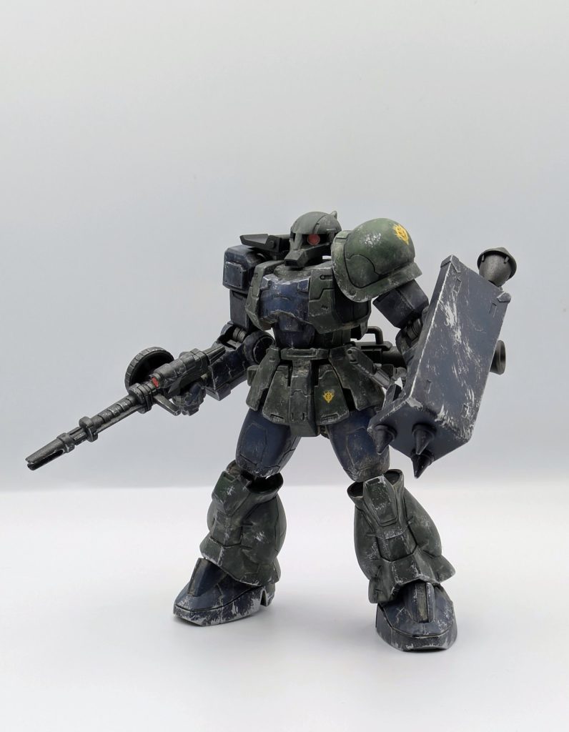 全装備。こんなに武装が付属して、さらに全部装備できるとお得感があります。