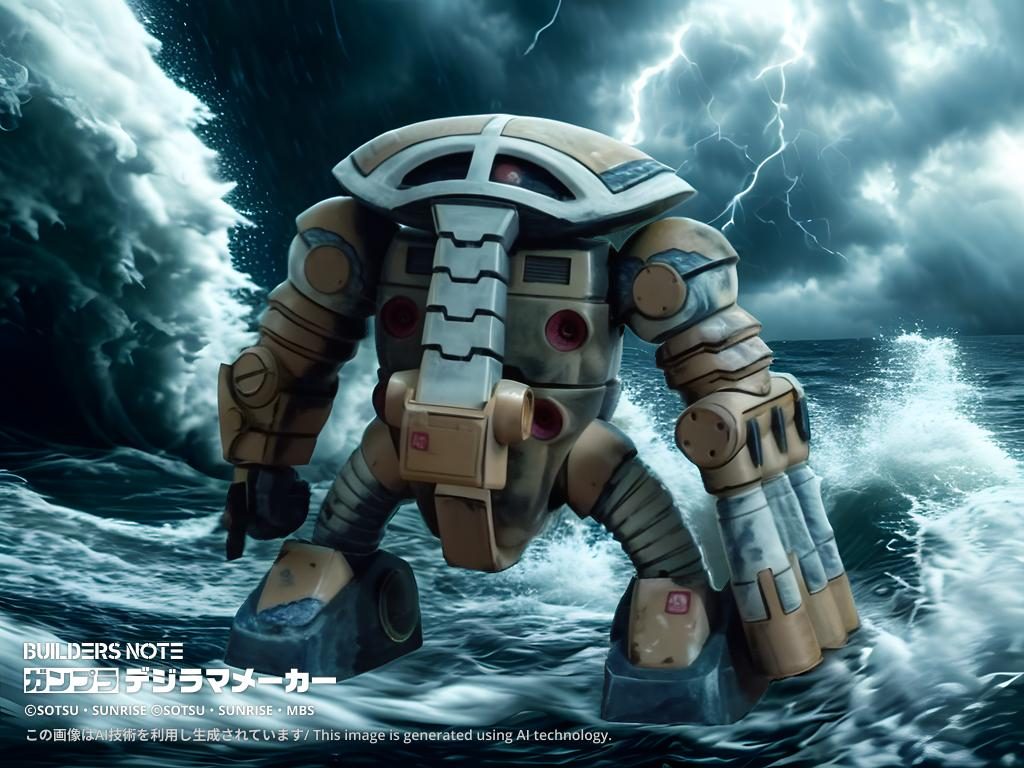 ついでにデジラマ加工してみました。