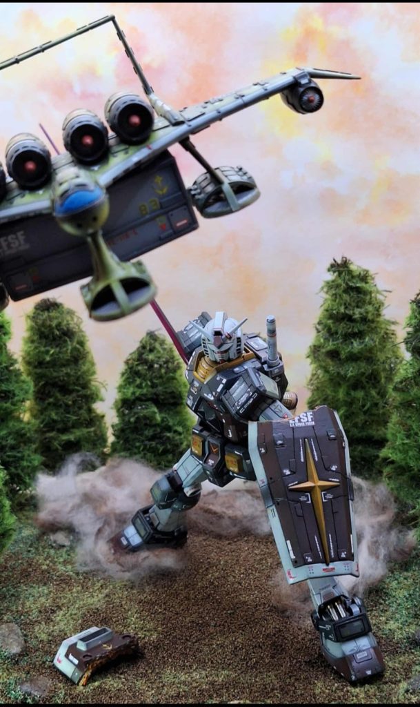 第24話【追撃！トリプル・ドム】のガンダム側……–2枚目/制作者：マ～房