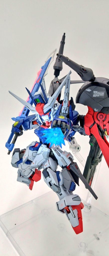 パルマフィオキーナはMS1/100エフェクトパーツにクリアブルー塗装!