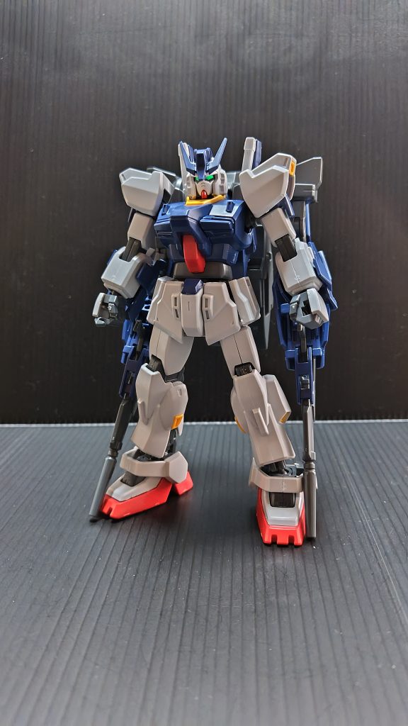 次にHGのビルドガンダムMk-Ⅱくんです何せ、旧HGなので今のに比べたら動きませんが、割とプロポーションは良かったんですね