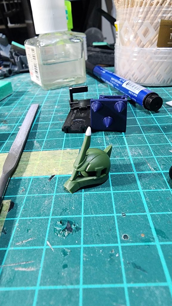 アンテナはちょっと短かったので、延長してます。