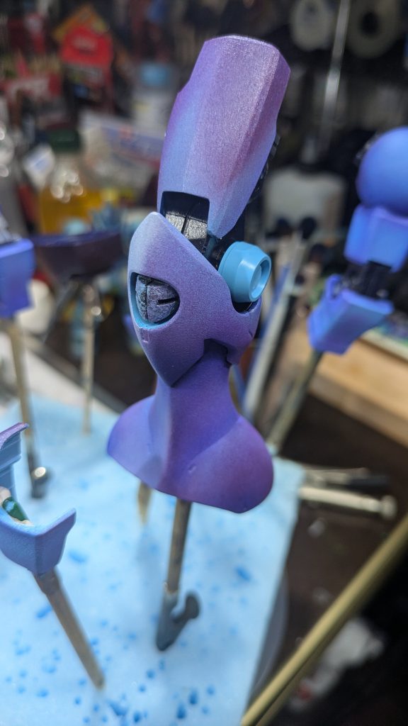 MGギャン  油絵具で筆塗りしてます–4枚目/制作者：えす