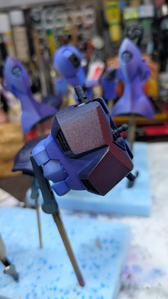 MGギャン  油絵具で筆塗りしてます–3枚目/制作者：えす