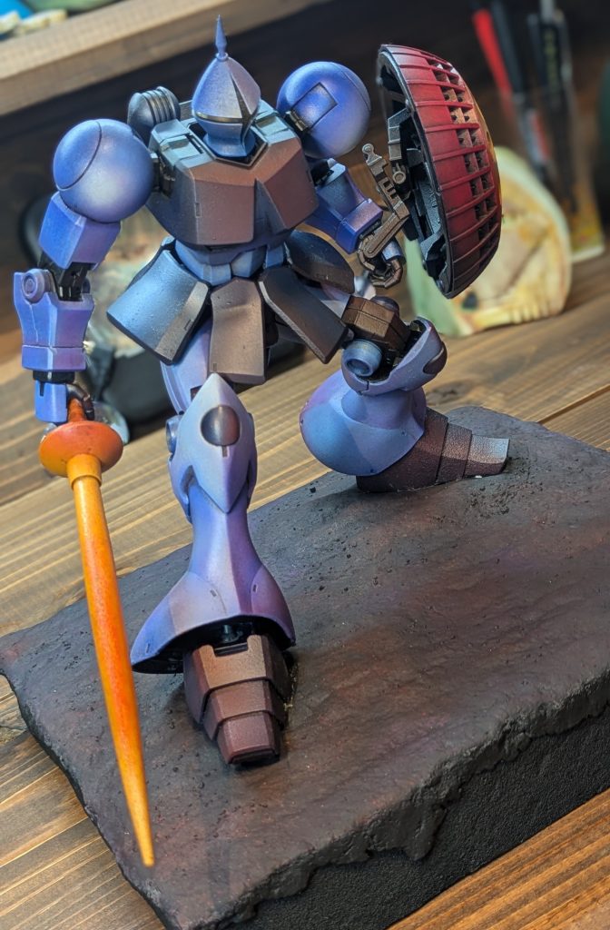 MGギャン  油絵具で筆塗りしてます–4枚目/制作者：えす