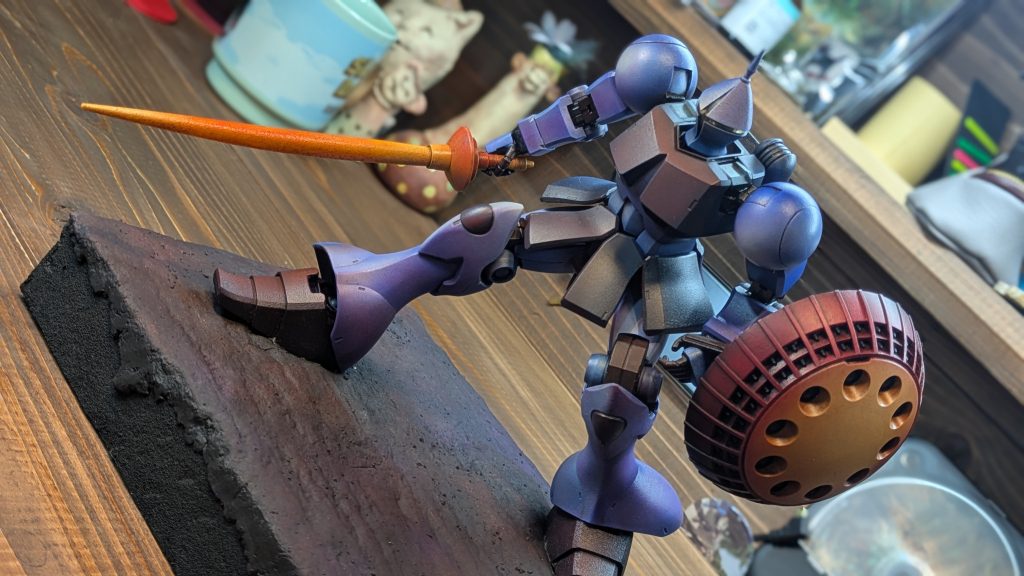 MGギャン  油絵具で筆塗りしてます–3枚目/制作者：えす