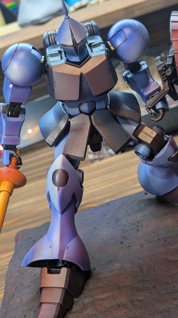 MGギャン  油絵具で筆塗りしてます–5枚目/制作者：えす