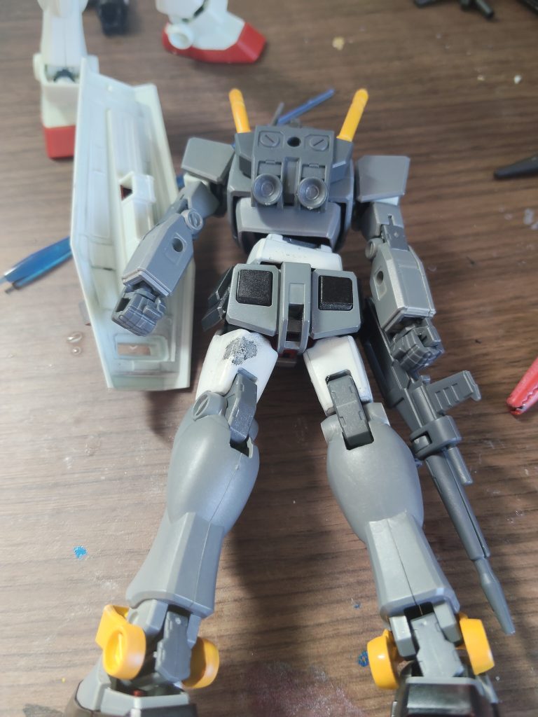 太ももは塗装ミスを誤魔化すぜひコメントお願いします🙇