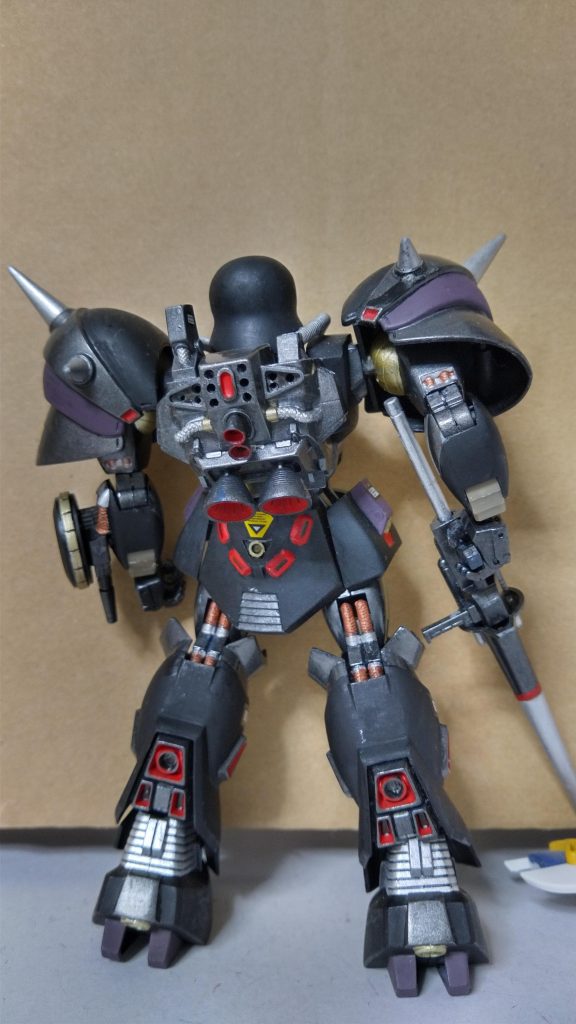 背面。細かいモールドが多いので、チマチマ塗り分けしてやるだけで、十分魅力的なキットです。是非REシリーズでの再販をば！