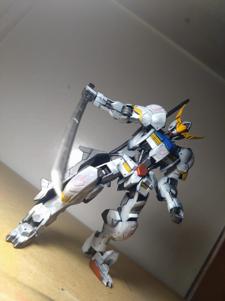 バルバトスはやっぱりウェザリングが似合いますね！かっこいいです！&nbsp;