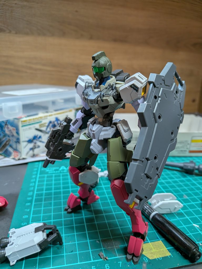 作品名：ジムタイプ途中経過<p>腕部と脚部を製作m(_ _)m 武装レパートリーを増やして行く予定です(´・ω・｀)</p>
