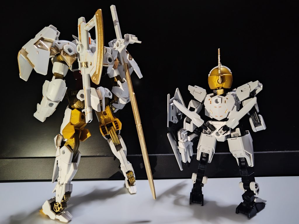 キングコアガンダム＆コアナイト–4枚目/制作者：@hikaru_yuu