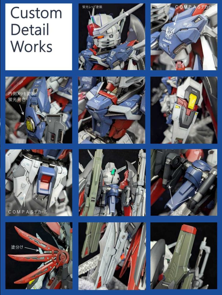 MGSD デスティニーガンダム SpecII MAX塗り 8層塗装光の翼–2枚目/制作者：しうまい