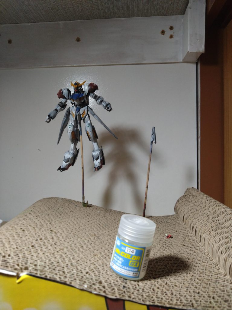 つや消しGXで仕上げです！さて次はリメイクしたνガンダムかな……