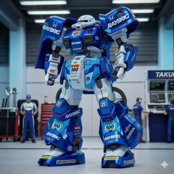 生成AIでシミュレートできちゃうのねじゃあもうパチ組でいっか？いやいや、それじゃあつまらんですよね、自分で作らないと(gundam-kao5)（6枚目）