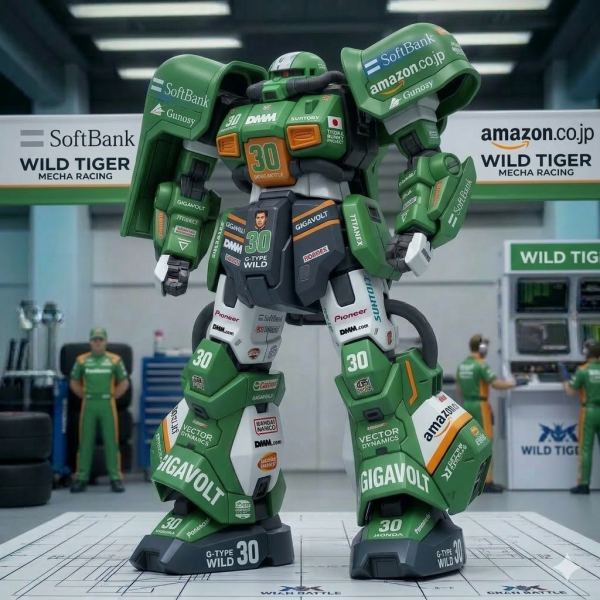 生成AIでシミュレートできちゃうのねじゃあもうパチ組でいっか？いやいや、それじゃあつまらんですよね、自分で作らないと(gundam-kao5)（7枚目）