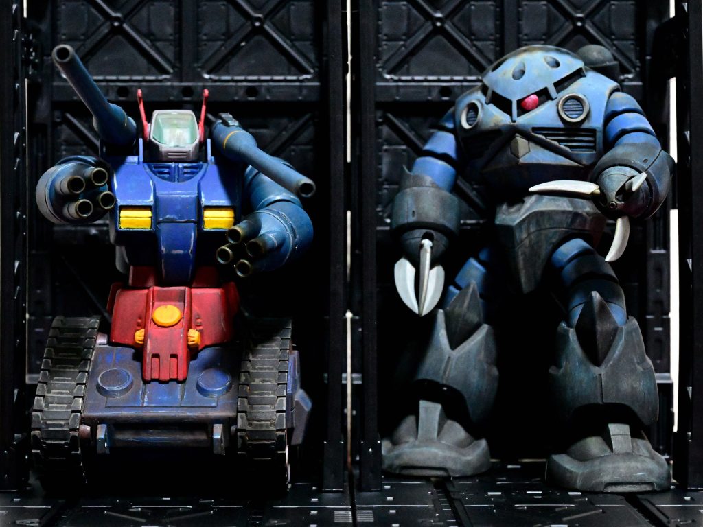 ガンタンクとズゴック–4枚目/制作者：strom