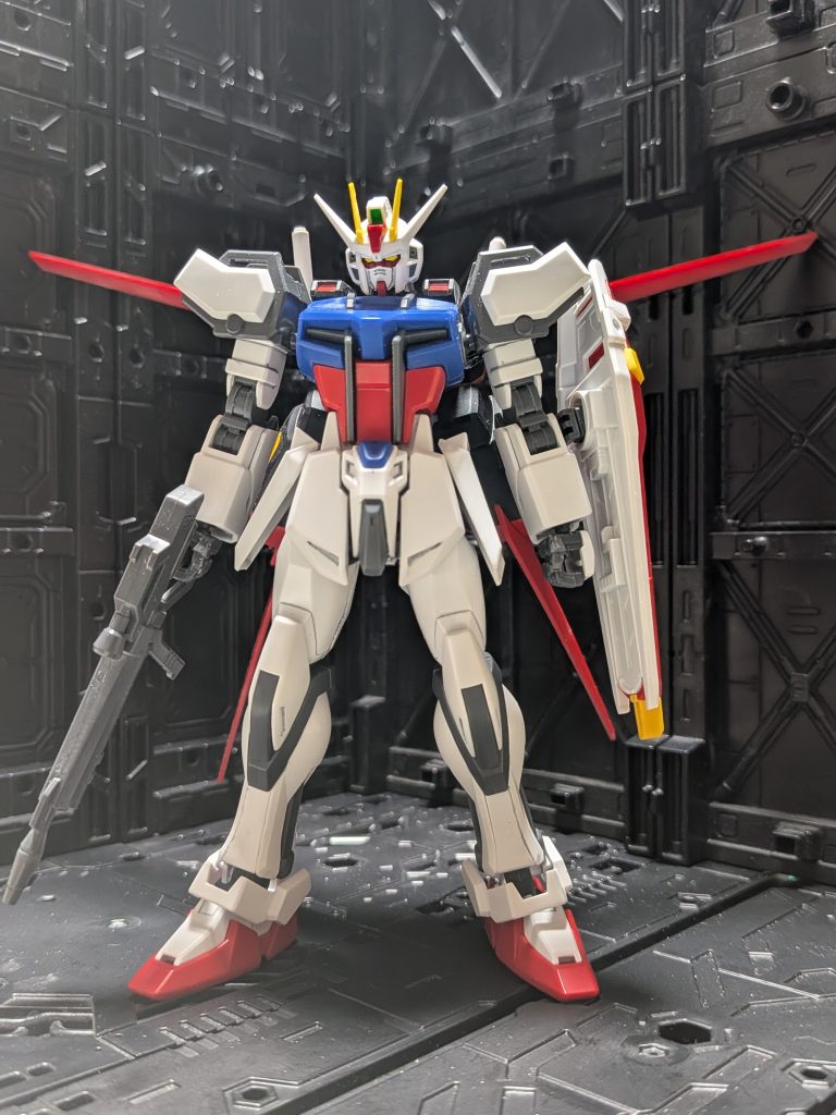 頭部はEGストライクから持ってきたので、EGの方は、今後ストライクルージュにします。