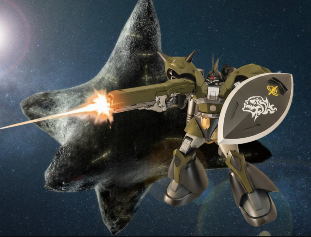 ソロモンよ、私は帰ってきた！なんちゃって(gundam-kao5)