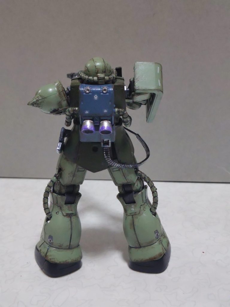 HG1/144量産型ザクⅡOrigin–3枚目/制作者：GOSAMARU