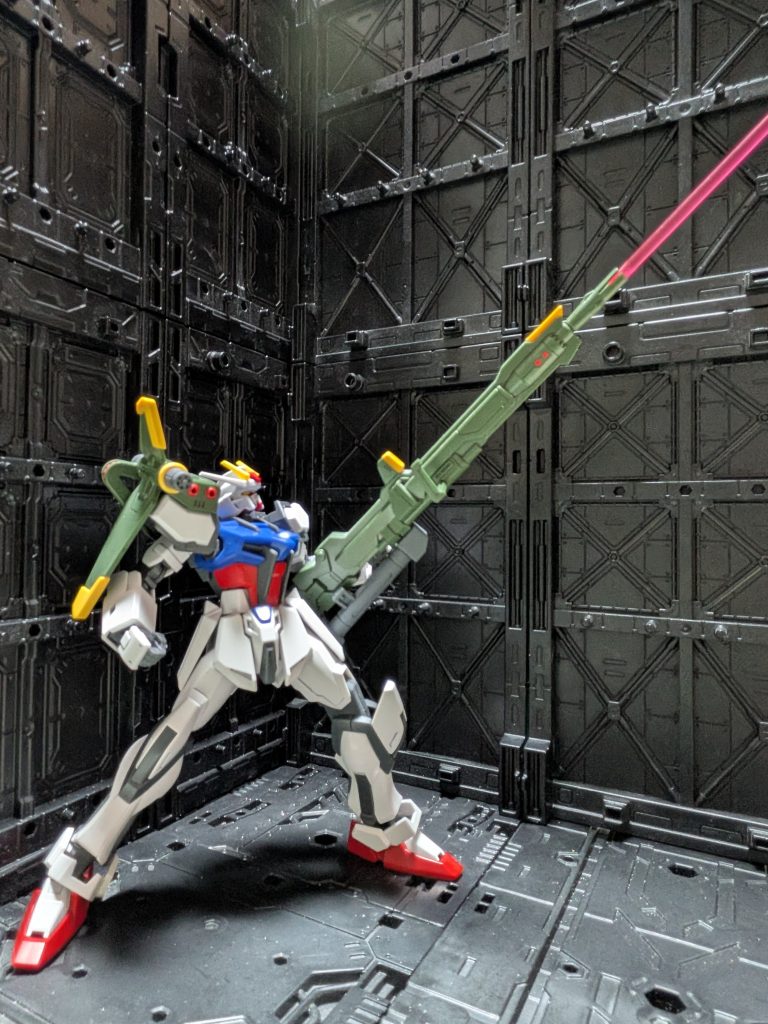 画像追加その2　透明ピンクのランナーでアグニ　エフェクト。エフェクト面白いですね。ご覧下さりありがとうございました。