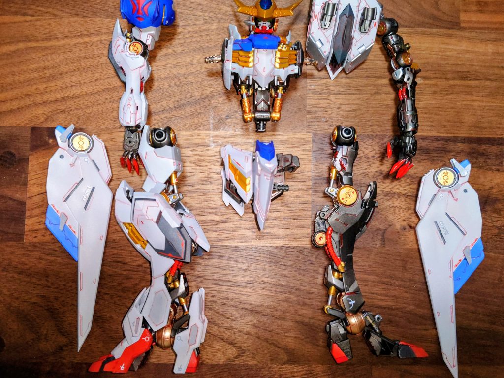 半分だけ外装を