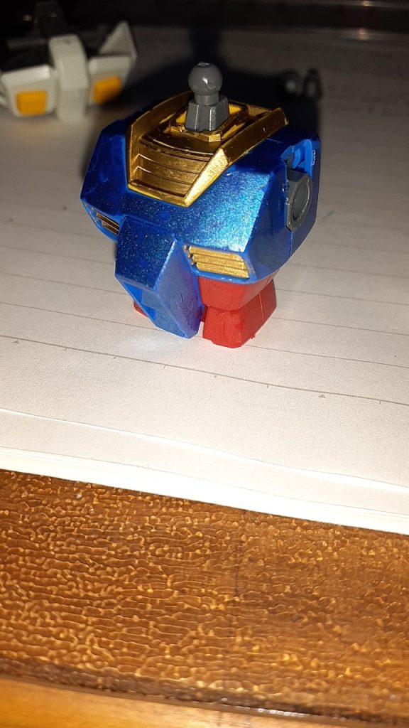 途中までは汚れも無しで綺麗なメタリックでした