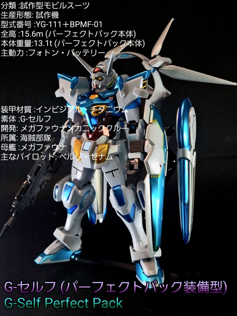 HG Gセルフ(パーフェクトパック装備)