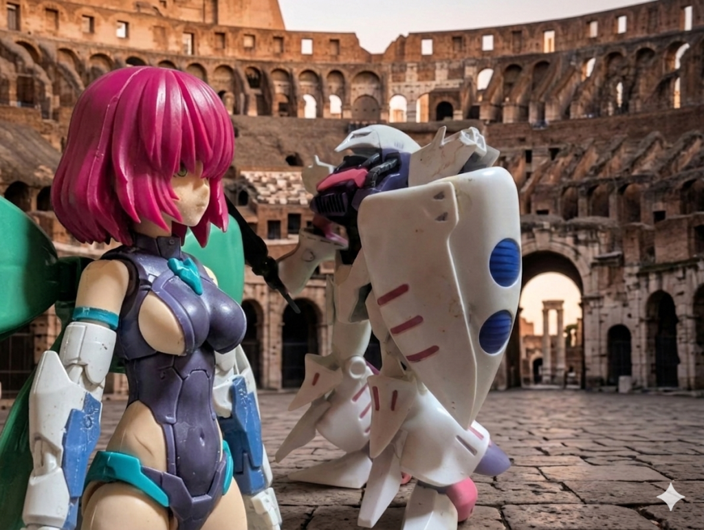 【30MS】近接戦闘型キュベレイとハマーン・カーン風