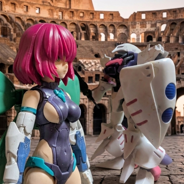 【30MS】近接戦闘型キュベレイとハマーン・カーン風