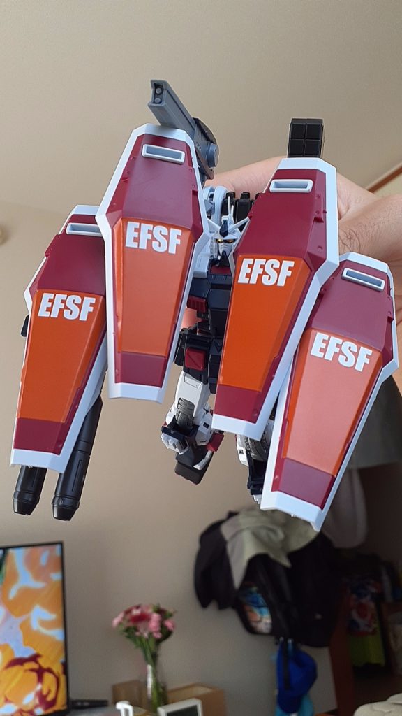 Hgフルアーマーガンダム(サンダーボルト)–3枚目/制作者：ガンプラ初心者のお肉